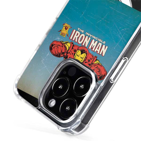 Marvel Classic Comics The Invincible Iron Man iPhone 15 Pro Max MagSafe Case